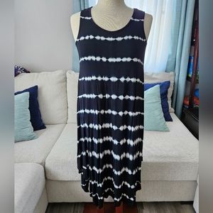 Tie Dye Midi Summer Dress